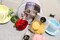 100 Pieces Translucent Plastic Bags for Cookie,Cake,Chocolate,Candy,Snack Wrapping Good for Bakery Party with Thank You Stickers